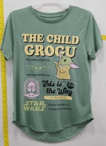 Snoopy Peanut The Child Grogu Junior Size XL (15-17) Color Green - £11.89 GBP