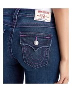 True Religion Super Skinny Distressed Blue Jeans NWT - $79.19