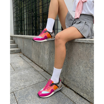 Vinci Santa Amaro Multi Color Fuchsia Women Sneaker image 10