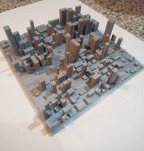 Chicago City  3D Printed Model 5”x 5”x2” Tall Architecture PLA plastic ! - £32.23 GBP