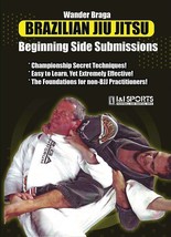 Brazilian Jiu-Jitsu Beginning Side Submissions DVD Wander Braga - $51.38