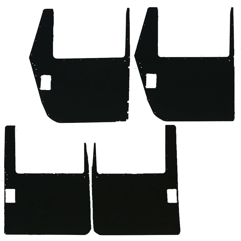 Military Hard X-Door Skins, Door Surface Armor Only, Set of 4, Black Ste... - $549.00