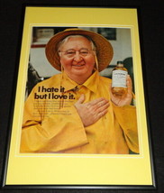 1971 Listerine Antiseptic Framed 12x18 ORIGINAL Advertisement  - £38.69 GBP