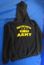 United States Army Established 1775 Black &amp; Gold Hoodie Large - £19.41 GBP