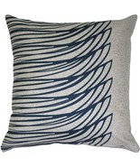 Kukamuka Meri Blue Throw Pillow 19x19, with Polyfill Insert - £55.91 GBP