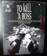 Bepuzzled Jigsaw Puzzle 1994 To Kill A Boss A Mystery Thriller Alan Robbins - £9.40 GBP