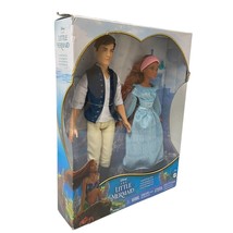 Disney The Little Mermaid Ariel And Prince Eric Doll Set 2022 New In Damaged Box - £22.04 GBP