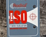 Works Radial Twin ISO 2 Channel Line Level Isolator - R800 1024 (2C) - $229.99