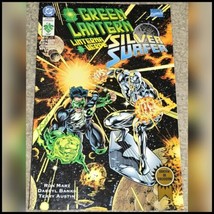 Rare HTF Green Lantern Silver Surfer Alliance 1 MX VID Variant TPB 1995 Foreign - $23.36