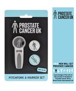 Golf Pitchfork Divot Tool &amp; Marker Set - Supports Prostate Cancer UK - $16.05 CAD