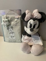 Disney Baby Minnie Mouse 2-Pieces Plush Photo book New - $24.99