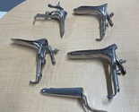 Vintage Lot of Stainless Steel Obstetrics &amp; Gynecological Speculums Medi... - $64.35