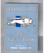 1967 NFL Football Detroit Lions Yearbook Media Guide Facts book - €66,54 EUR