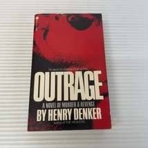 Outrage Crime Thriller Paperback Book by Henry Denker Avon Books 1983 - £9.73 GBP