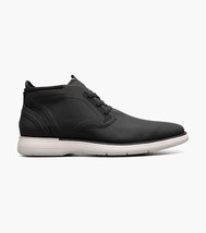 Stacy Adams Eastmont Plain Toe Elastic Lace Chukka Boot Black 25748-001 image 7