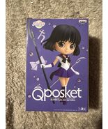 Qposket Sailor Saturn Figure – Super Sailor Saturn – Banpresto – Authent... - $44.54