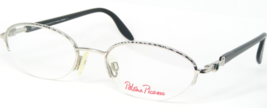 Paloma Picasso By Metzler 8364 812 Silver Eyeglasses w/ Crystals 50-19-135mm - £73.12 GBP