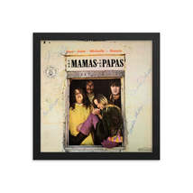 The Mamas &amp; The Papas signed Self Titled album Reprint - £67.35 GBP