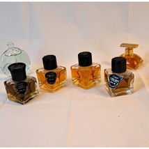 Vintage Assorted Mini Perfume Bottles Lot Of 6 Gems Sirena Spellbound Full - £43.51 GBP