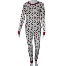 Hanna Andersson Unisex Children (14l) Organic Gnome Long John Pajamas Flaw - £14.50 GBP