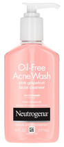 Neutrogena Oil-Free Acne Facial Cleanser, Pink Grapefruit, Salicylic Aci... - $11.95