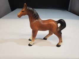 Vintage Enesco Porcelain Horse Statue Figures E-3295, 4&quot; Tall - £19.77 GBP