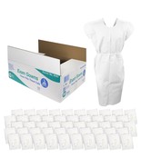 Dynarex Exam Gowns 3-Ply Poly Tissue, Disposable with Ties, Universal Si... - $756.14 MXN