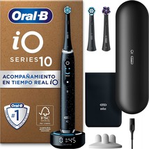  Oral-B iO 10 Electric Toothbrush with Rechargeable Handle, 3 Heads - Black - $1,369.00