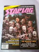 Starlog Magazine #11 Makeup Men Comics The Prisoner Superman Sci Fi 1978 Jan NM- - $14.80