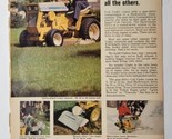 1969 International Harvester Cub Cadet Magazine Ad - £7.90 GBP
