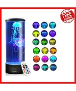 Magical Jellyfish Lamp - Relaxing Remote-Controlled LED Night Light for ... - $88.14 CAD