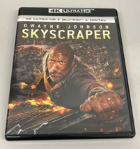 Skyscraper (4K Ultra HD/Blu Ray, 2018, 2-Disc Set, Digital) with SlipCover - $7.57
