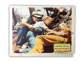 &quot;Safari&quot; Original 11x14 Authentic Lobby Card Poster Photo 1956 Mature Leigh - £27.04 GBP