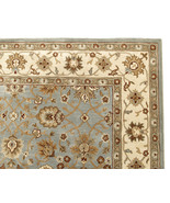 Brand New Malika Blue Wool Persian Style Area Rug - 5&#39; x 8&#39; - £298.00 GBP