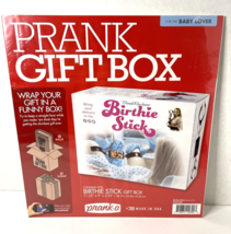 Prank Gift Box Birthie Stick Baby Shower Gag Gift Pregnancy Birth  Present - £7.67 GBP