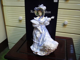 Royal Doulton lady figurine - Forget-me-nots HN3700 Signed - $462.00