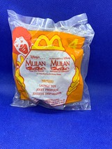 Disney&#39;s Mulan MUSHU Launch McDonalds Happy Meal Toy #4 Vintage 1998 - £3.31 GBP