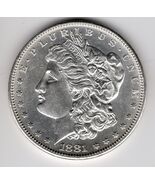 1881-S Morgan Silver Dollar GEM BU - $142.50