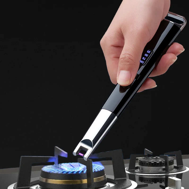 USB Portable Electric Arc Igniter Rechargeable Windproof Flameless Candle - £14.70 GBP