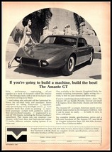 1969 Magazine Car Print Ad - AMANTE GT A7 - $104.40 MXN