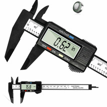 Digital Caliper Vernier Micrometer Electronic Ruler Gauge Meter Measurin... - $18.99