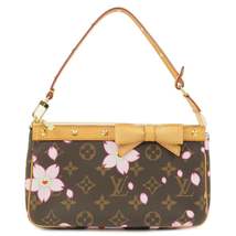 Auth Louis Vuitton Monogram Cherry Blossom Pochette Accessoires - £1,981.33 GBP