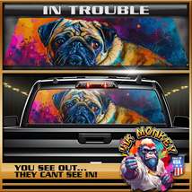 In Trouble - Truck Back Window Graphics - Customizable - £46.16 GBP+