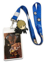 One Punch Man Genos Lanyard W/ Charm Anime Licensed NEW - £8.96 GBP