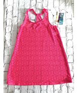Breaking Waves Bright Pink Swim Wear Tank Top Shirt size 12  Girls /Juni... - €5,98 EUR