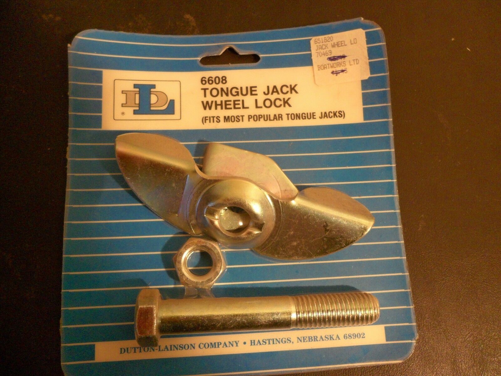 Tongue jack wheel lock Dutton-Lainson Company 6608 - $3.47