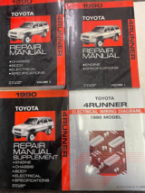 1990 Toyota 4RUNNER Service Shop Repair Workshop Manual Set Oem - £190.22 GBP