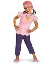 Girls Pirate Halloween Costume Jake &amp; Neverland Pirate Izzy Toddler 4 Pc... - $17.82