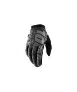 New 100% Brisker Cold Weather Heather Grey Adult Race Gloves MX Motocross Racing - £27.26 GBP