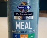 Garden of Life Dr. Formulated Keto Meal - Vanilla 23.7 oz Pwdr ex 6/25 - $42.06